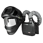 Schweissschutz-Helm mit Atemschutz-Gebläse Professionell Kl. TH3